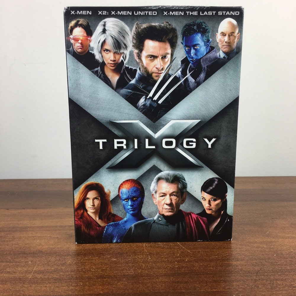 X-Men Trilogy DVD Set X-Men X2 X-Men United X3 The Last Stand All 3 Movies Box